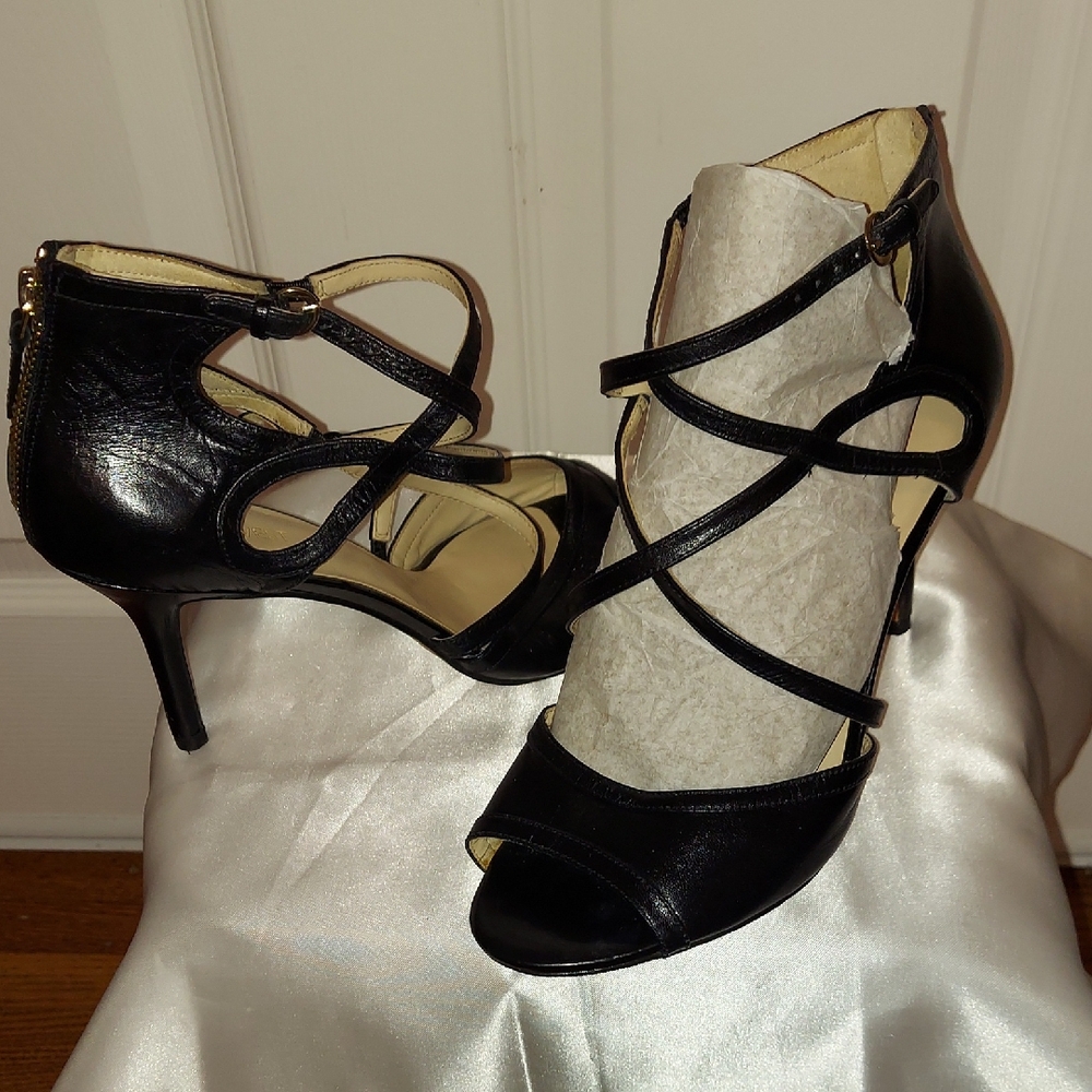 Nine West Black Classic Heels